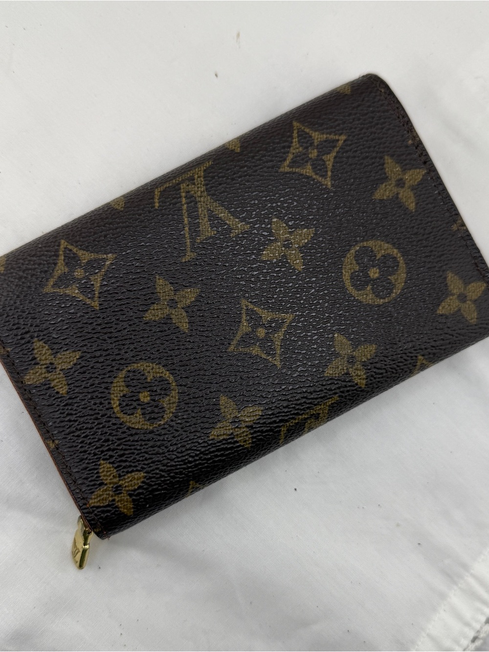 AUTHENTIC LOUIS VUITTON Monogram Porte-Monnaie Billets Tresor Wallet. - Picture 4 of 12